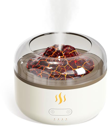 Essential Oil Diffuser, 160ml Small Aromatherapy Ultrasonic Oil Diffusers Humidifier, Mist Modes, Automatic Off and 7 LED Lights for Home, Office, Bedroom, Yoga, SPA, Baby Gift