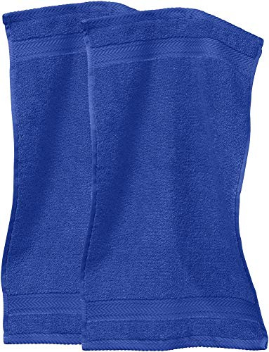 Erwin Müller Gästetuch Friedrichshafen 2er- Pack, 100% Baumwolle Azur Größe 30x50 cm - Premium-Qualität, unvergleichlich saugfähig, hautsympatisch, formstabil (weitere Farben)
