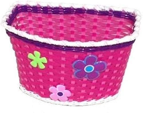 Fahrradkorb (Lenkerkorb) in Pink für Mädchen