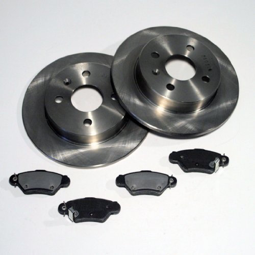 Bremsscheiben 240 mm Bremsen Bremsbeläge für hinten die Hinterachse für die 4 Loch Felge