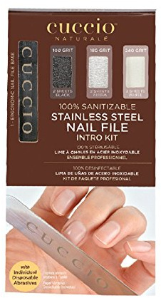 Cuccio Stainless Steel Nail File Intro Kit
