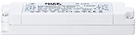 Nice Price VDE Elektroniktrafo 35-105W230/12V 105VA Weiß