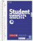 Brunnen Collegeblock Student Recycling | A5, Lineatur 4, 80 Blatt, blau