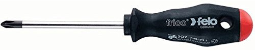 Destornillador tipo Philips Felo Serie 500 Frico , rojo & negro, PH1 x 200mm
