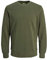 JACK & JONES Herren Jjeholmen Sweat Crew Neck Noos Pullover, Grün(olive Nightolive Night), M EU