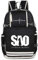 WANHONGYUE Sword Art Online Anime Leuchtend Backpack Schultasche Student Laptoprucksack Rucksack mit USB-Ladeanschluss /1