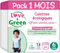 Love & Green - Gesunde und umweltfreundliche Windeln, Größe 6 (+16 kg), 1 Monat (64 Höschen) – saugfähig, auslaufsicher und ohne unerwünschte Inhaltsstoffe