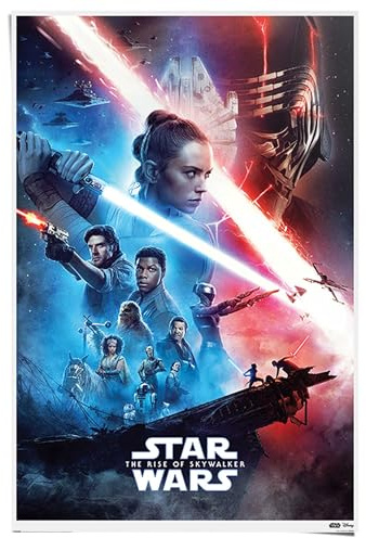 REINDERS Poster, Star Wars, Hobbyraum, Poster, Wanddeko, Room Decor, Bilderdruckpapier, Rot, 91,5 x 61