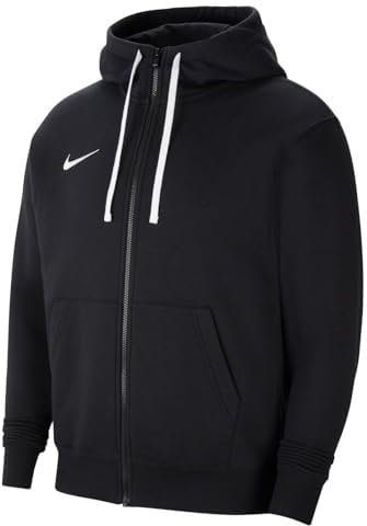 Nike Herren M Nk Flc Park20 Fz Hoodie Kapuzenjacke, Black/White/White, S EU