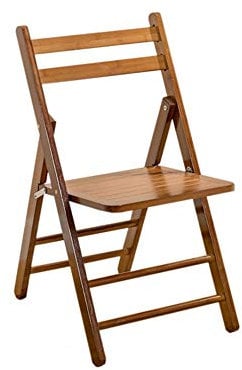 Folding Chairs Bambus Klappstuhl Haushalt Tragbarer Rückenlehnenhocker Einfacher Klappstuhl Esszimmer Klappstuhl Bürostuhl für Erwachsene