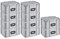 PROREGAL SuperSparSet 10x Eurobox NextGen Portable | HxBxT 23,5x30x40cm | 20 Liter | Eurobehälter, Transportbox, Transportbehälter, Stapelbehälter