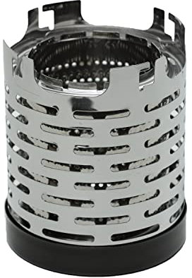 Kit de chauffage pour réchaud à gaz - Réchaud de camping en chauffage au gaz - Couvercle pour chauffage de tente - Chauffage au gaz de camping en acier inoxydable