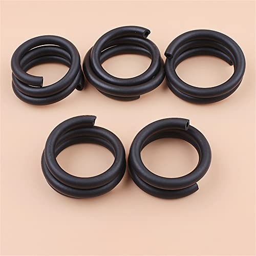 Gubeter 5-teiliges Kraftstoffschlauch-Set, für Husqvarna 362 365 372 372Xp 365X-Torq 372X-Torq 350 346Xp 455 460 340 359 3120 390 575 und mehr Kettensägen, 581756202, 581 75 62 02