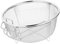 Warmhm Basket Insert Pans Mini Tray Chip Serving Noodle Strainer with Handle Tool Trays Turkey French Fry Chips Holder Brackets Skimmer Metal Stainless Steel Pot (12.79 X7.66X3.34 Inch)