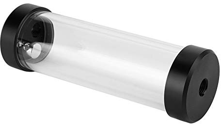 Serbatoio del Dispositivo di Raffreddamento del Liquido del Computer, Serbatoio della Pompa 'acqua G1 / 4 Fori con Anti-ciclone, Serbatoio 'acqua Silenziato per il Dissipatore di Calore del Si