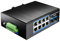 CUDY IG1008S2P - Switch PoE industriale in alluminio a 8 porte, 2 porte SFP