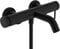 hansgrohe Tecturis S - Mitigeur baignoire apparent, Robinet baignoire 2 sorties, Mitigeur monocommande, Noir mat, 73422670