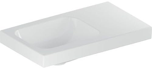 Geberit Handwaschbecken iCon Light 53x31cm, o HL, o. ÜL, m Ablagefl., we.