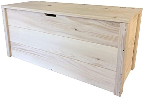 TOTAL WOOD 2012 Truhenbank banktruhe sitzbank sitztruhe truhen aus Holz (90X35X50)