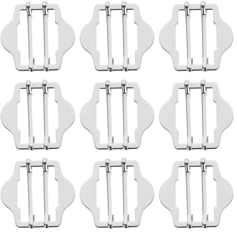 Tofficu 20 Stück Metall Sonnenschnalle Anzugknöpfe Geometrie Schnallen Kleidungsriegel Westenknöpfe Weste Gürtelschnallen Kleidungsknöpfe Metallkleidungsknöpfe Messingknöpfe