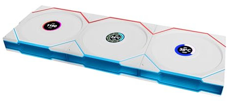 UNI FAN TL WRLS LCD Blanco