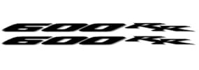 MPODYTSF Adesivo Decalcomania per Honda CBR600RR CBR 600RR CBR 600 RR Moto Adesivi Riflettenti Decalcomania del Serbatoio del Carburante(Black)