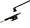 Professioneller Geigenbogen Schwarzer Carbonfaser-Carbon-Viola-Bogen Bratschenbogen 3/4 Carbonfaser(Universal viola bow)
