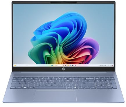 HP Omnibook 5 16-ag1002sl, AMD Ryzen AI 5 340, RAM 16GB LPDDR5, SSD 512 GB, Display 16 2K IPS 300 Nits, 16:10, Antiriflesso, AMD Radeon 840M, True Vision FHD IR Cam, Windows 11, Sky Blu