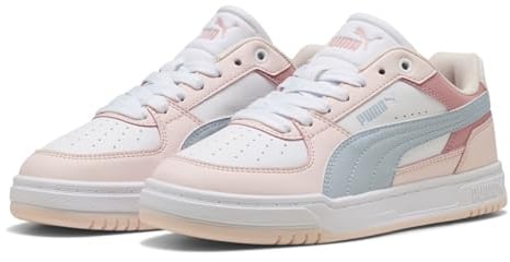 PUMA CAVEN III Block JR Sneaker, Jasmine Flower-Lucite White, 37.5 EU, Jasmin Blume Lucite Weiß, 4.5 UK