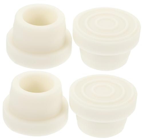 HIAKDOFT 4pcs Swimming Pool Ladder Slip Mat Pool Accessory Ladder Bumper Cap Plug