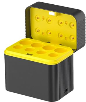 Tmboryuu Stazione Ricarica Rapida Dock Ricarica Batteria a 8 Slot con Porta Tipo C e Display LED per dispositivi compatibili con batterie Ricaricabili 4AA 4AAA