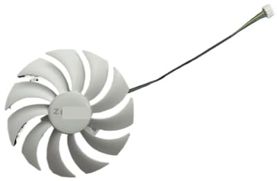 Laptop parts For Zotac for RTX 3060 Ti AMP White 3070 Twin Edge Video card cooling fan 88MM/100MM GPU Fan(Red)