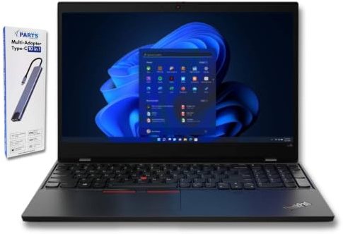 Lenovo ThinkPad L15 Notebook Refurbished 15.6 Zoll Full HD | Intel Core i5-10210U Kerne 4.2GHz | 16GB DDR4 | SSD 512GB nvme | USB-C HDMI Wi-Fi 6 | Windows 11 Pro + Docking Station | 24 Monate Garantie