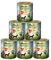 Dehner Best Nature Hundefutter, Nassfutter getreidefrei, für ausgewachsene Hunde, Rind / Pute / Karotten, 6 x 800 g Dose (4.8 kg)