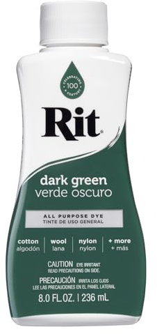 Rit Dye Liquid Stoff Dye, dunkelgrün, 236ml