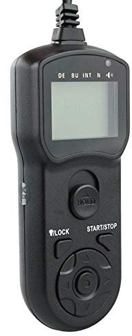 JJC TM-C Timer-Auslöser (Fernauslöser, Auslösekabel) für Canon RS-60E3, Contax LA-50, Pentax CS-205,