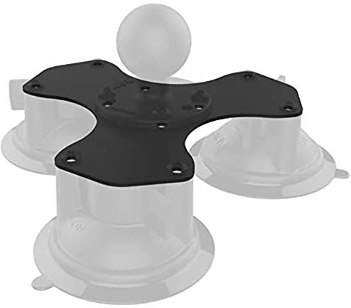 RAM Mounts RAM Triple Suction Base Plate ONLY, RAM-224-3BPU (ONLY)