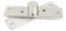 sourcing map 98mm Länge Hardware Edelstahl 360 Grad Tür Drehscharnier Oben und Unten de
