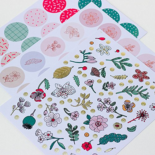 Sticker Hygge, Flowers