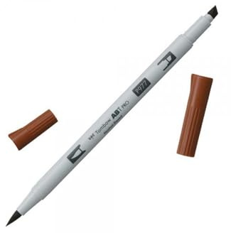 Tombow ABTP-977 Alkoholbasierter Marker ABT PRO zwei Spitzen saddle brown
