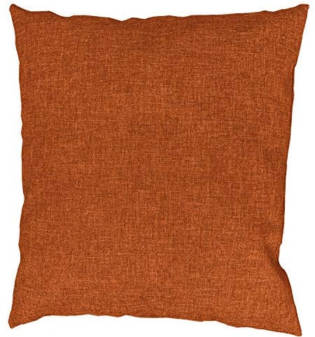 Pillows24 – Palettenkissen – Dekokissen 50x50 | Palettenauflage für Palettensofa | Sitz- und Rückenkissen für Europaletten | Palettenmöbel Indoor & Outdoor, Wasserabweisend | Made in EU | Orange