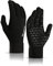 Winter Gloves, Christmas Gifts Thermal Touch Screen Glove Men - Typing Smartphone Driving Working - Anti-slip Grip - Warm Wool Liners -Soft Stretchy Material Windproof Outdoor Dog Walking - Black M