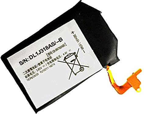 Bestome Ersatz Akku Kompatibel mit EB-BR760ABE Samsung Gear S3 Frontier Classic LTE SM-R760 SM-R765 R765 R770