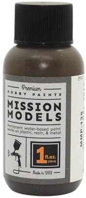 MISSION MODELS MMP-139 Dark Brown RAL 7017 Acrylic Paint 1 oz (30 ml)