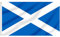 FLAGBURG Schottische Flagge 150 x 240 cm Schottland Fahne mit Messingösen, Lebendige Farbe und UV-beständig,Leinwand-Header und Doppelt Genäht Langlebig Scotland Flag, für Draußen und Drinnen