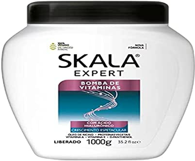 SKALA - Vitaminbombe Haarmaske - Vegan & Cruelty-Free - Intensive Feuchtigkeit für glänzendes, gepflegtes Haar - Für alle Haartypen - 1000 ml