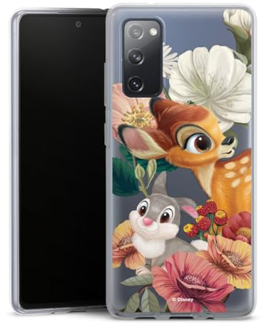 DeinDesign Silikon Hülle kompatibel mit Samsung Galaxy S20 FE Case transparent Handyhülle Bambi Klopfer Disney