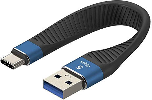USB C Kabel Kurz 13.7cm, mytysun 3A Kurz USB C zu USB Kabel