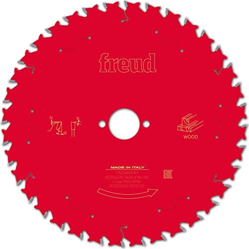 Freud Freud-ø235 Portable Circular Saw Blade 2.8/1.8 Al30 Z36 BA 15° -F03FS09734-FR20W004H