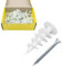 Virsus 100 Tasselli a spirale per cartongesso + 100 Viti 5920, misura 4,5x30 mm, tassello in nylon con viti in acciaio, tasselli per pannelli cartongesso per fissaggio quadri, cornici, specchi